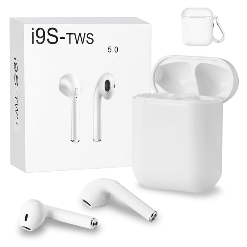 Wireless Bluetooth 5.0 Headphones | Item BT-I9SWH | 1ct
