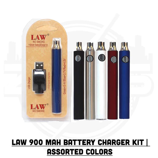 LAW 900 mAh Battery Charger Kit | Assorted Colors