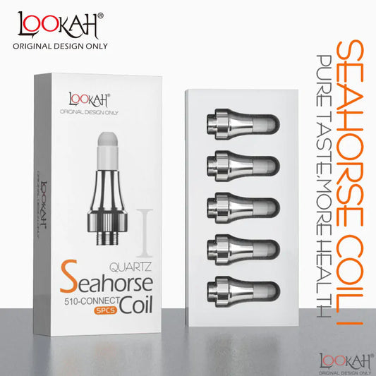 Lookah Seahorse | Quartz Coils | 5pk | 1ct