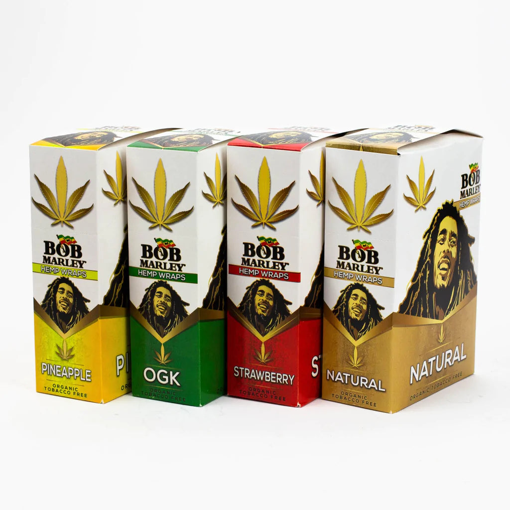 Bob Marley Hemp Wraps | 2pk | 25ct |