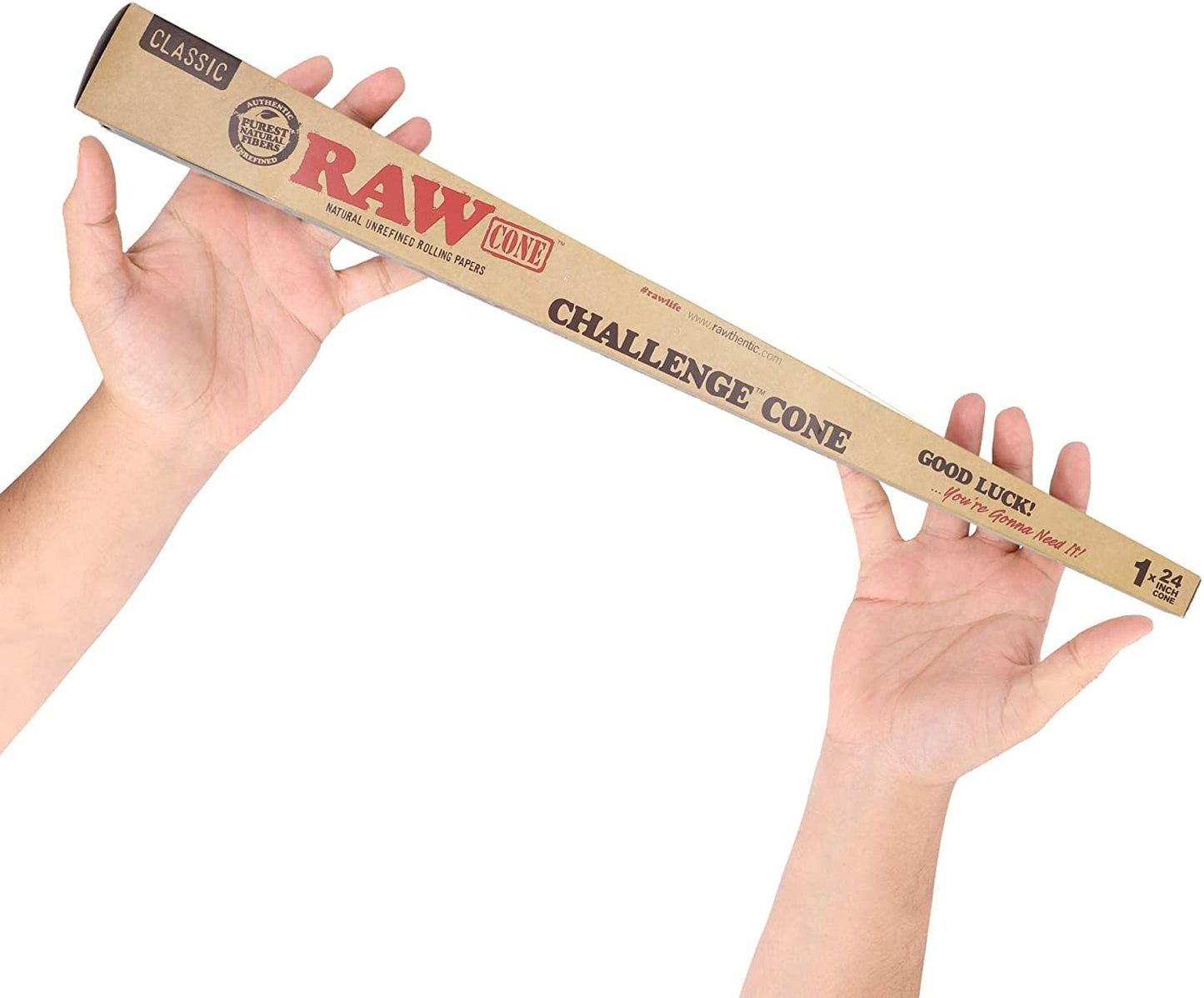 RAW 2' Pre-Roll Challenge Cone | 24 inches