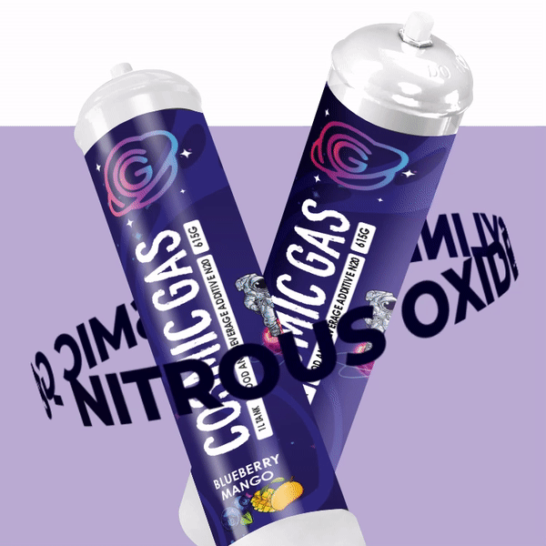 Cosmic Gas | Food & Beverage N20 Additive | 2.2L Tank | 2ct |