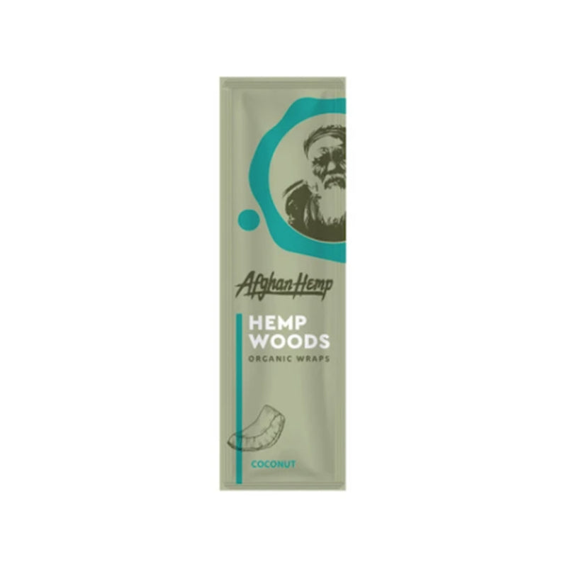 Afghan Hemp Blunt Wraps | Hemp Woods | 2pk | 25ct |