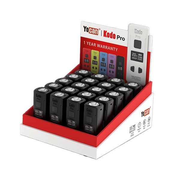 Yocan | Kodo Pro | 510 Thread Battery | 20ct Display