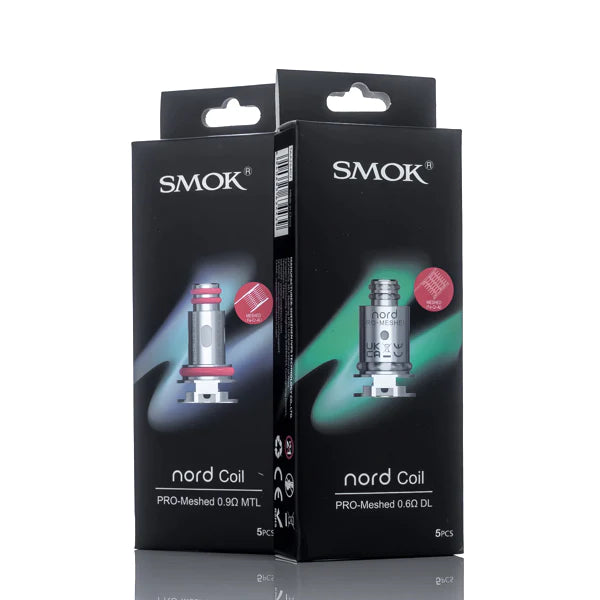 Smok Nord Pro | Meshed 0.9 Ohm MTL Replacement Coils | 5pk | 1ct