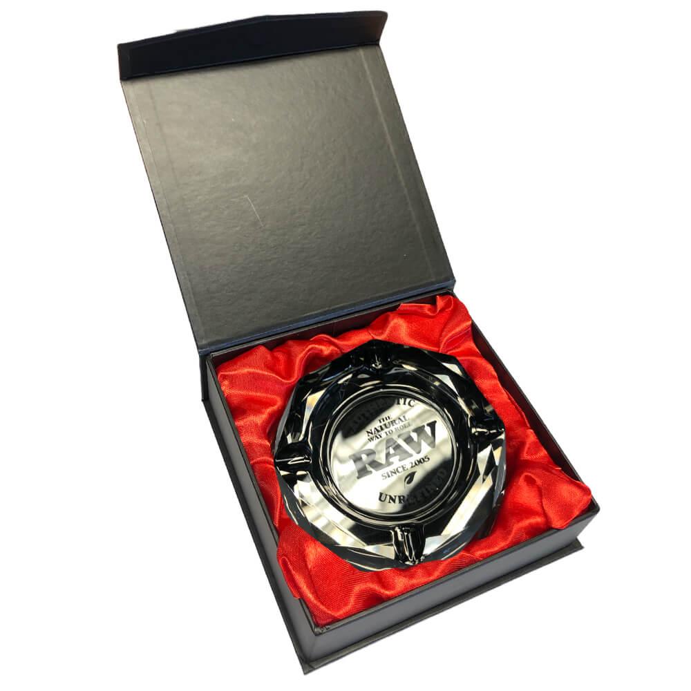 RAW Prism Glass Ashtray |