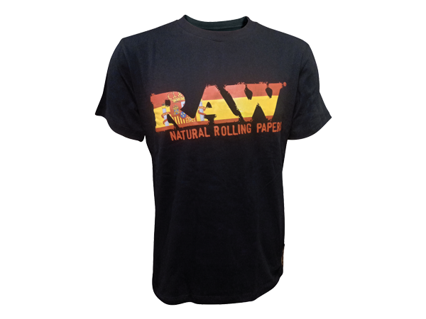 RAW Black T-shirt w/ Logo |