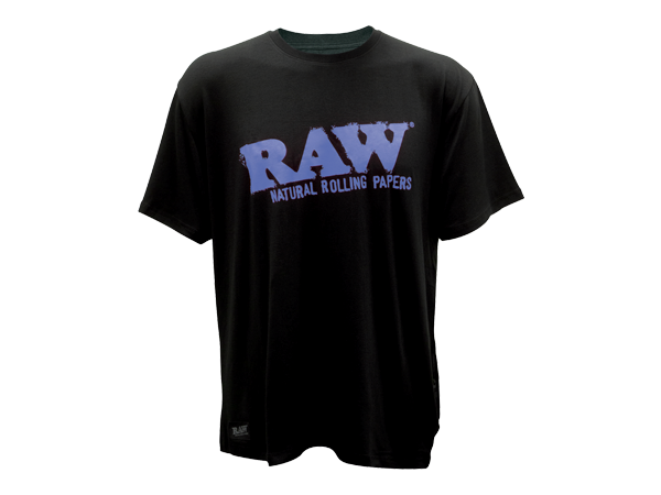 RAW Black T-shirt w/ Logo |