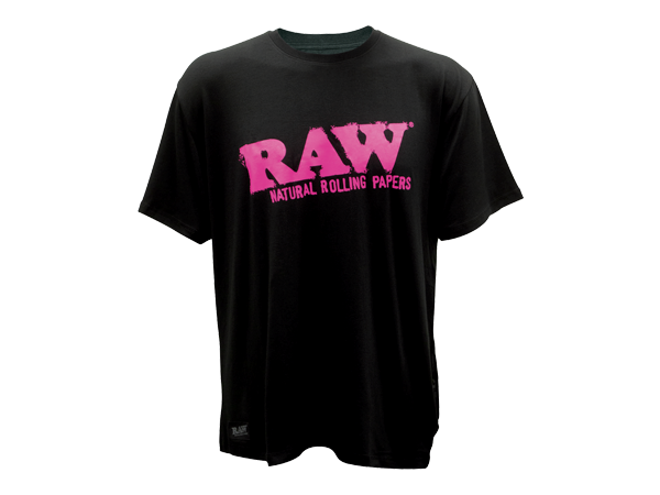 RAW Black T-shirt w/ Logo |