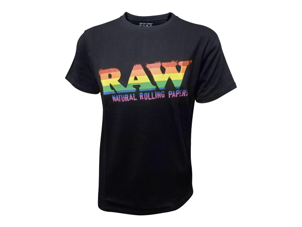 RAW Black T-shirt w/ Logo |