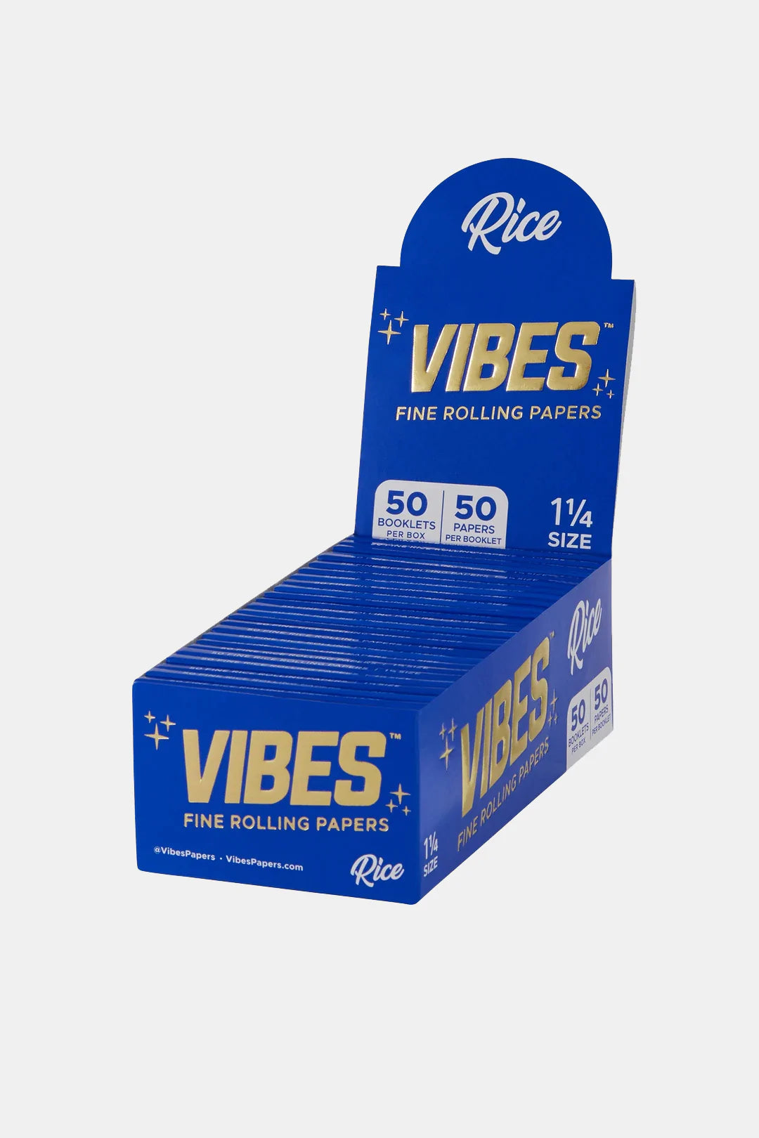 Vibes Fine Rolling Papers | 1-1/4" | 50 Booklets |