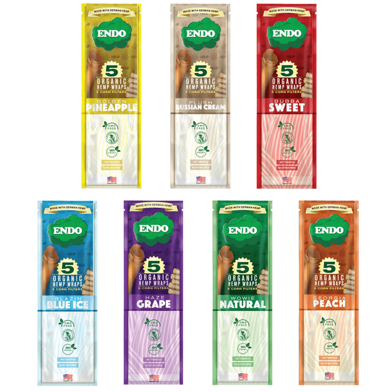 Endo Organic Hemp Wraps | 15ct |