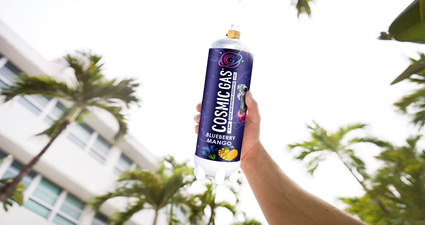 Cosmic Gas | Food & Beverage N20 Additive | 2.2L Tank | 2ct |