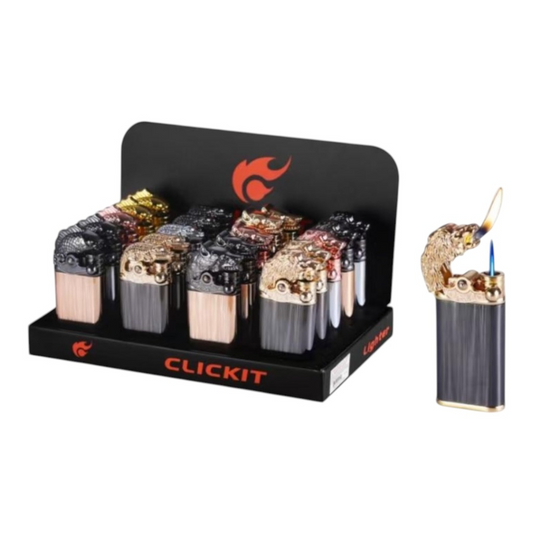 Clickit Animal Head Lighters | 20ct | GH6262