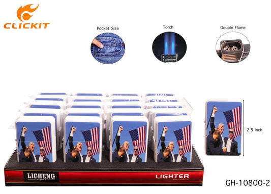 Clickit Double Flame Lighters | 20ct | GH10800-2