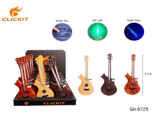 Clickit Lighters | Guitar | GH8729 | 20ct