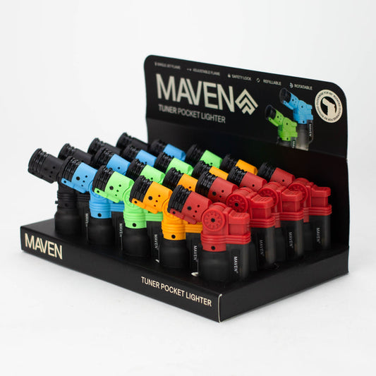 Maven Torch Lighters | Tuner Pocket Display | Item 98-172 | 20ct