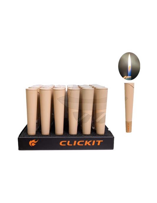 Clickit Cone Design Lighters | 30ct | GH8762