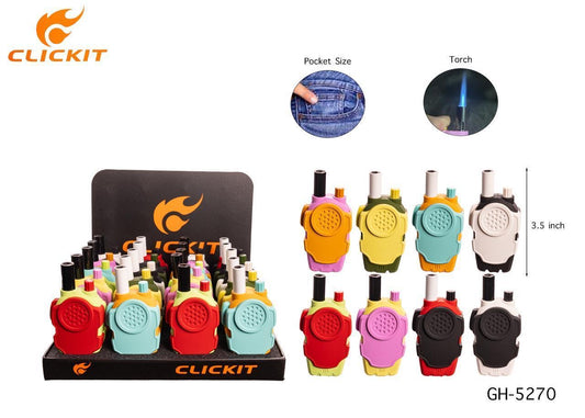 Clickit Walkie Talkie Lighters | 20ct | GH5270