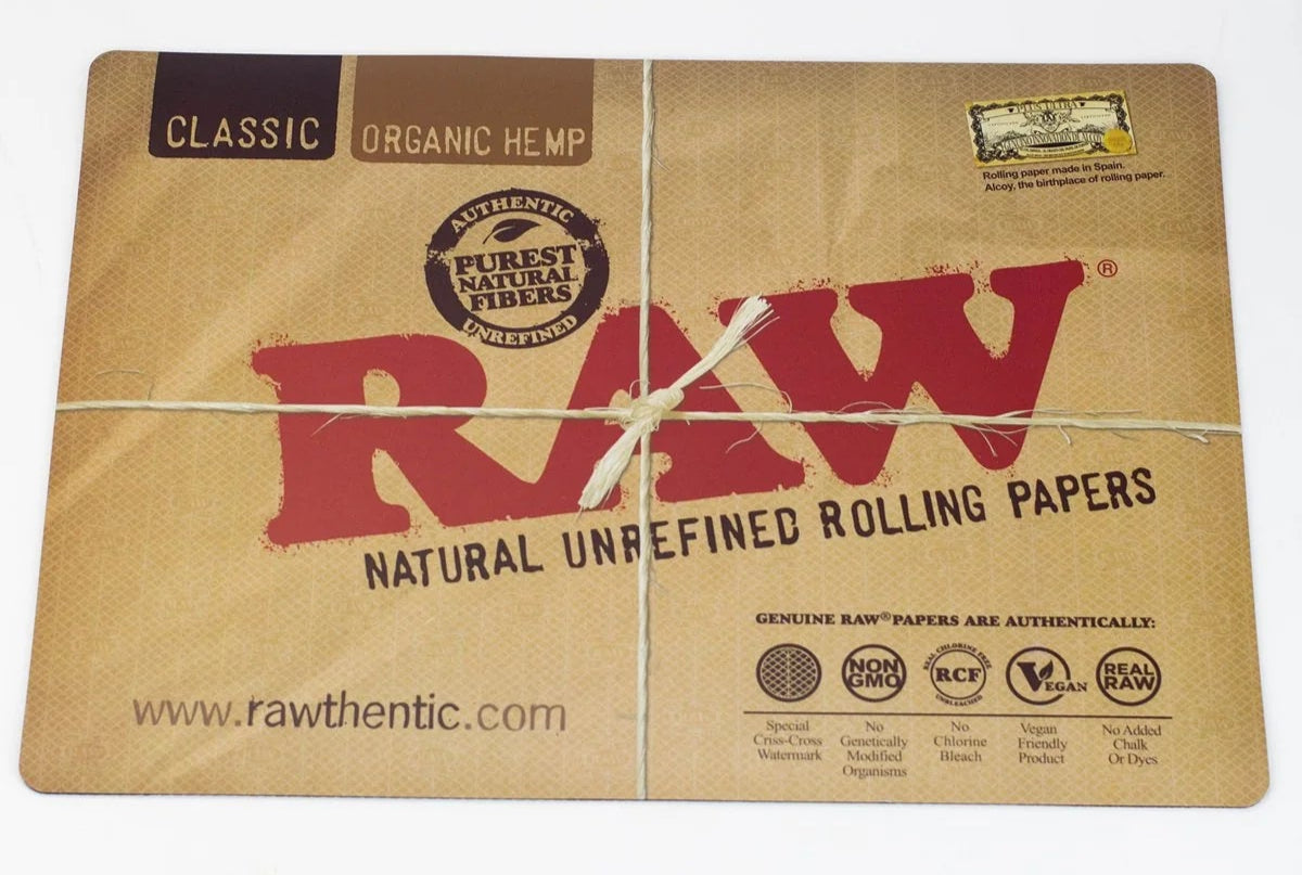 RAW Counter Change Mats | Classic Organic Hemp | 1ct | – Zeus Wholesale