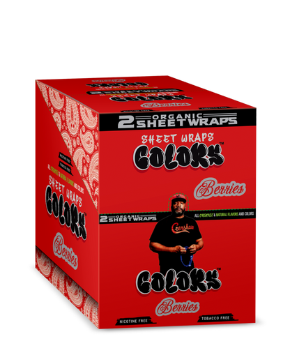 Colors Sheet Wraps | 2pk | 25ct |