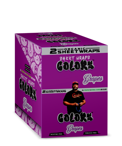 Colors Sheet Wraps | 2pk | 25ct |