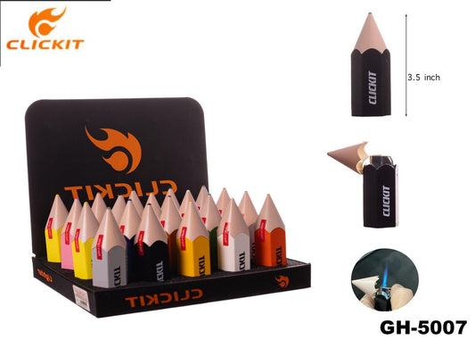 Clickit Lighters | Pencil | GH5007 | 20ct