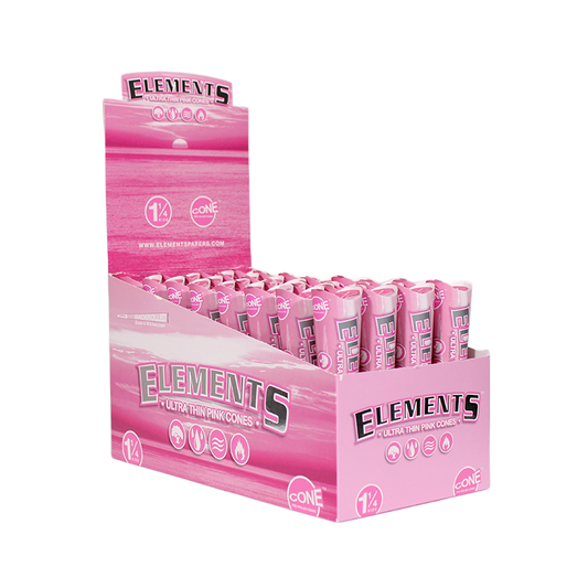 Elements Cones | Pink 1-1/4 | 6 Cones | 32ct