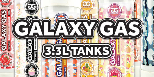 Galaxy Gas | Food & Beverage N20 Additive | 3.3L Tank | 2ct |