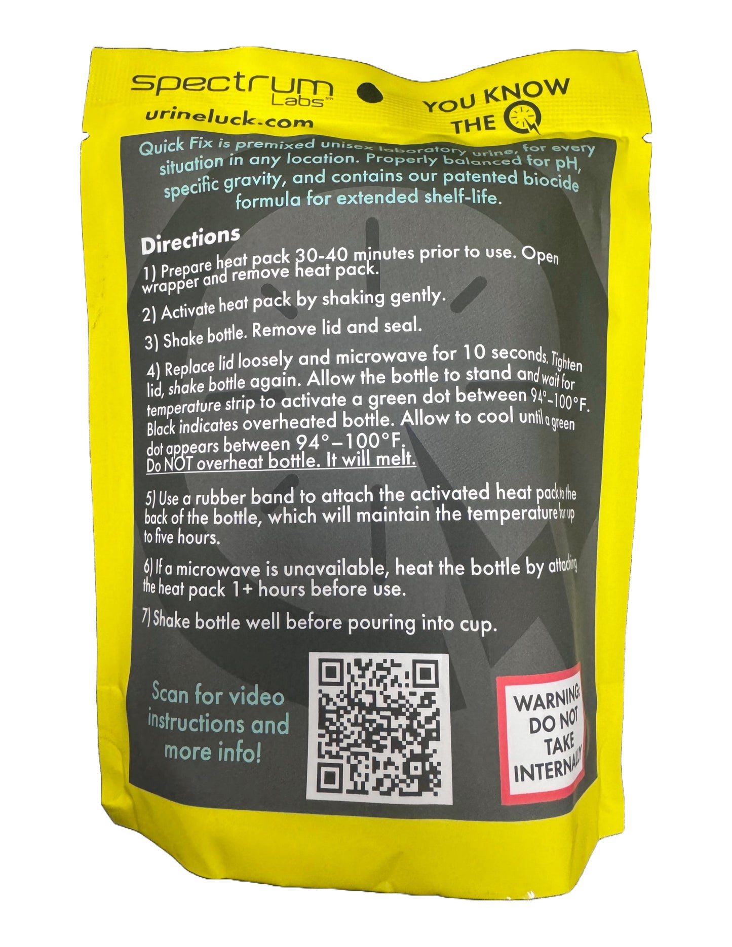 QuickFix Plus Synthetic Urine | 3oz | 1ct