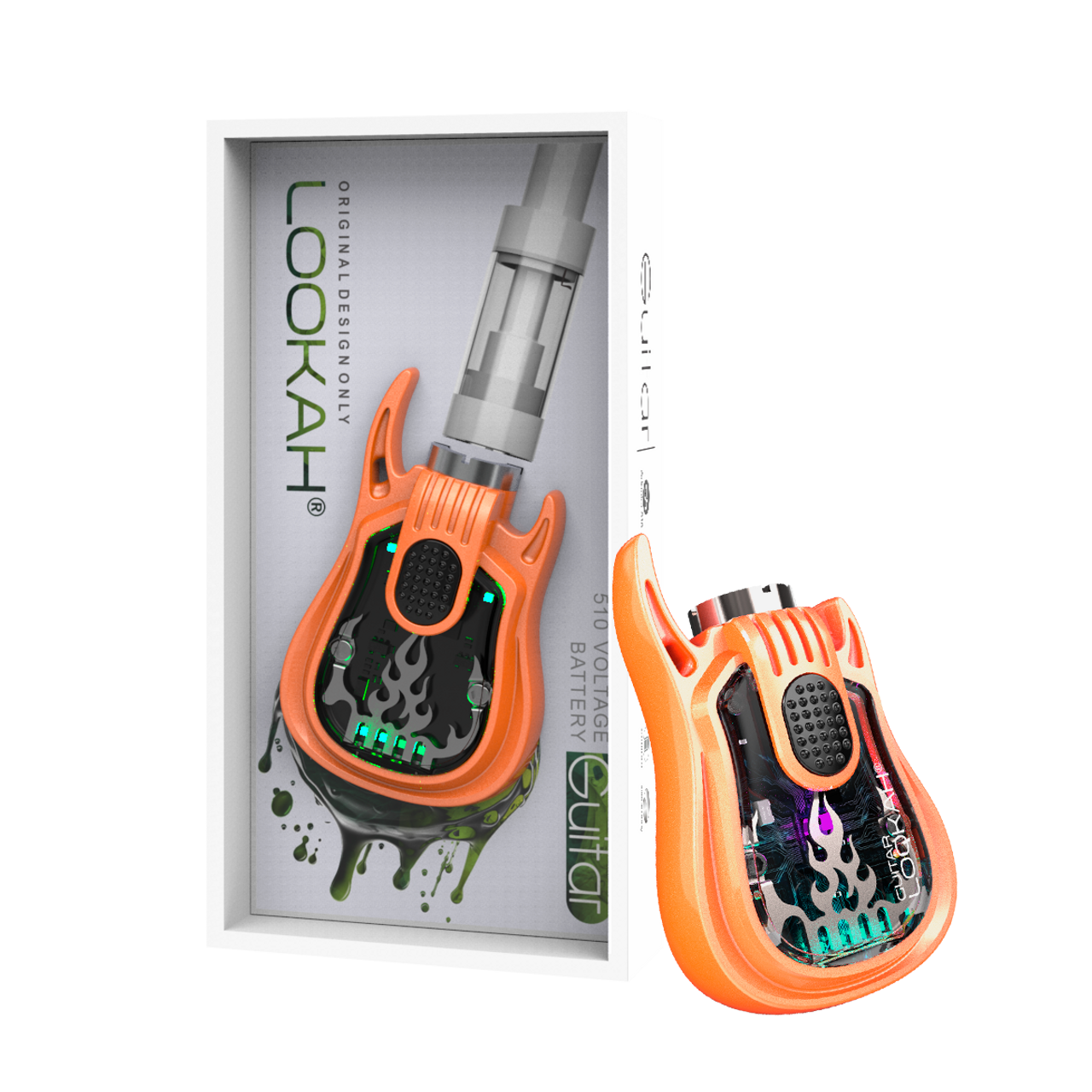 Lookah Guitar | 510-Thread Battery |