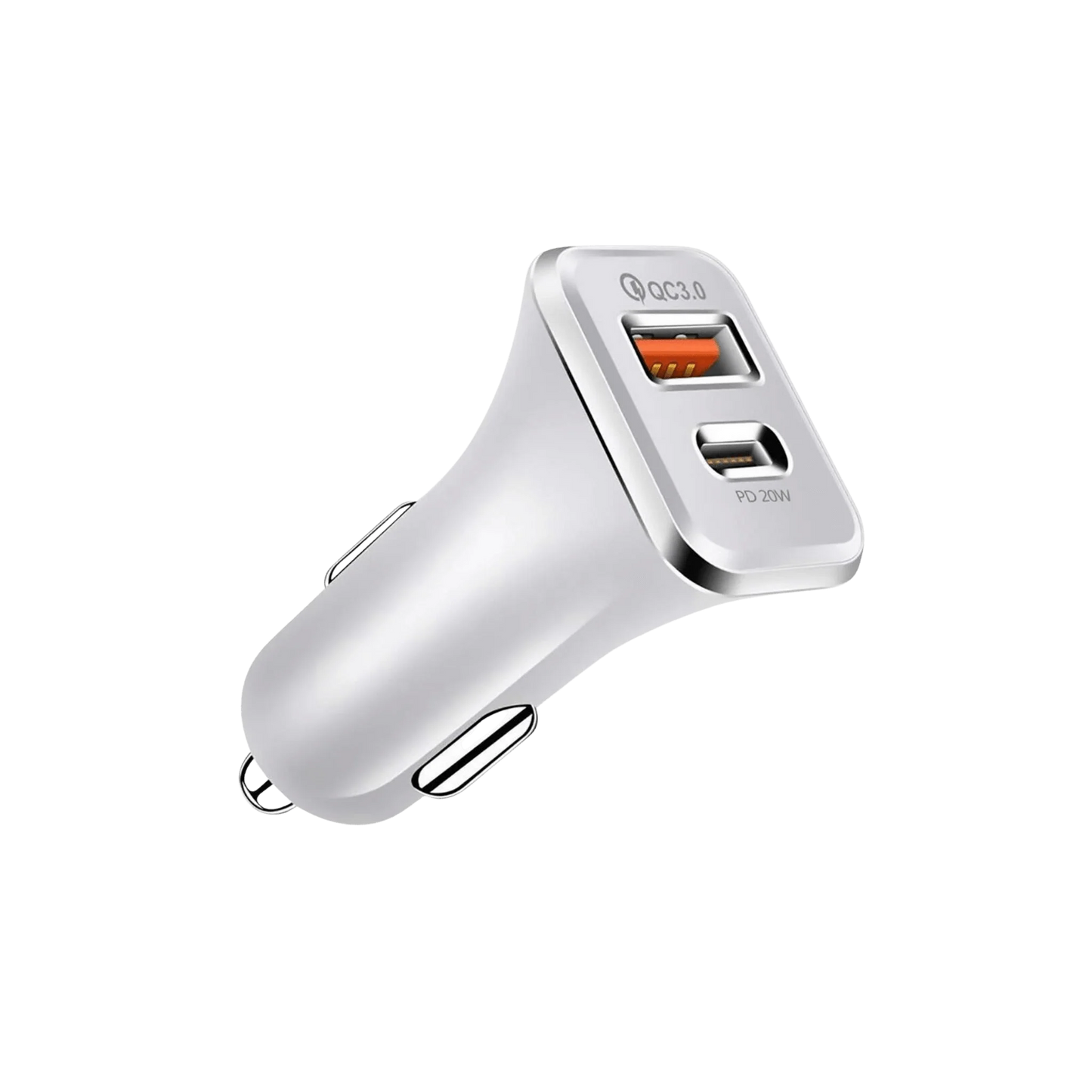 HQ Dual Car Chargers | USB/Type C | 1ct * CLEARANCE *