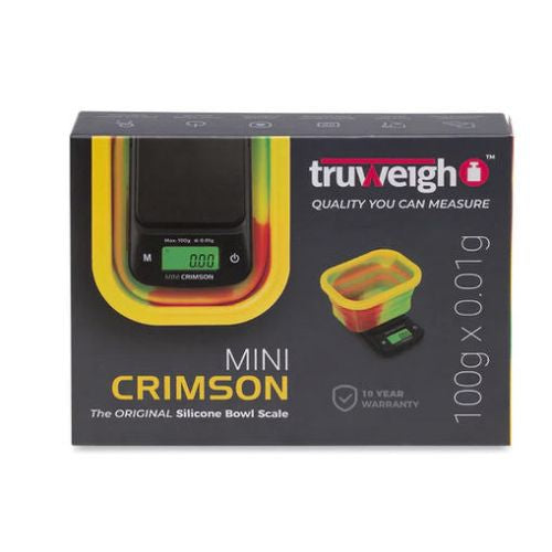 TruWeigh Mini Crimson Collapsible Bowl 100G X 0.01g |