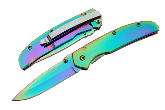 4" Rainbow IV Folding Knife | 210930