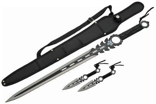 26" Monster Sword w/ Throwers | Black | 926932-BK