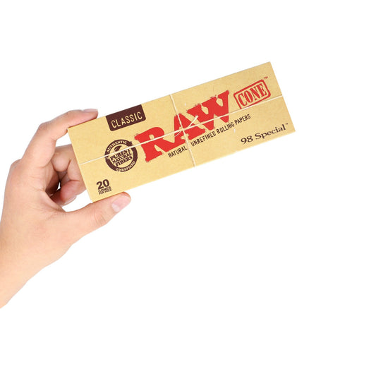 RAW Classic Cones | 98 Special | 20 Cones | 12ct