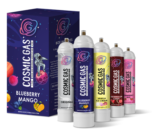 Cosmic Gas | Food & Beverage N20 Additive | 2.2L Tank | 2ct |