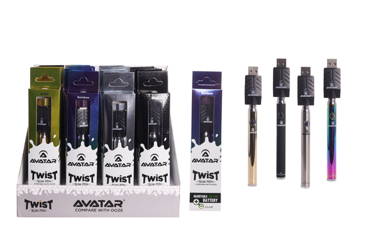 Avatar Slim Twist Pen w/ USB Smart Charger | 1ct |