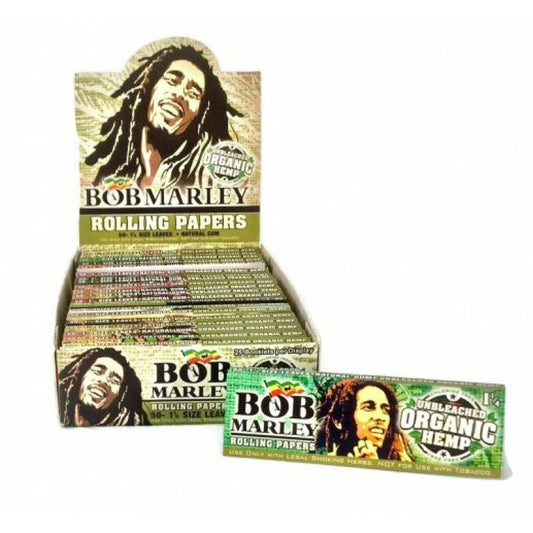 Bob Marley Organic 1-1/4" | 24 Booklets | 50 Leaves