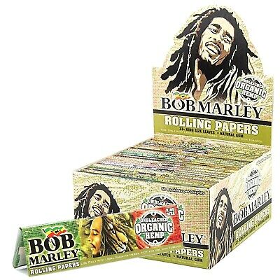 Bob Marley Organic King | 50 Booklets | 33 Leaves