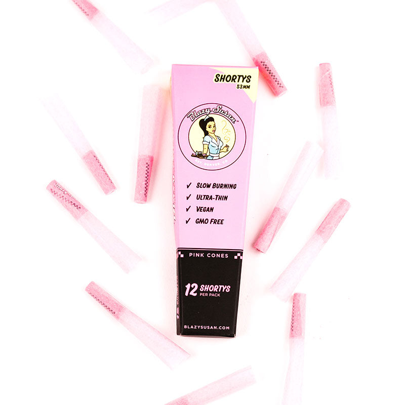 Blazy Susan Pink Shortys | 21 pack | 12 count