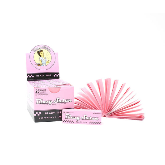 Blazy Susan - Pink Filter Tips | 25pk