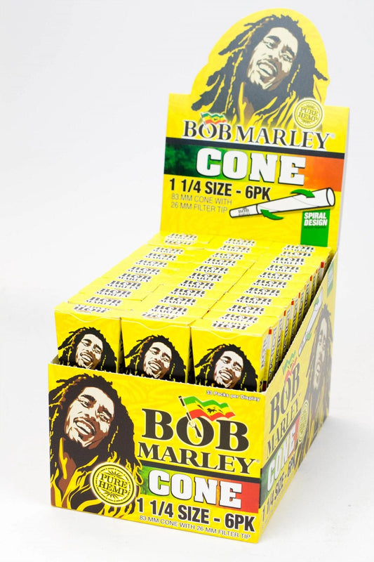 Bob Marley Cones | Classic 1-1/4 | 6 Cones | 33ct