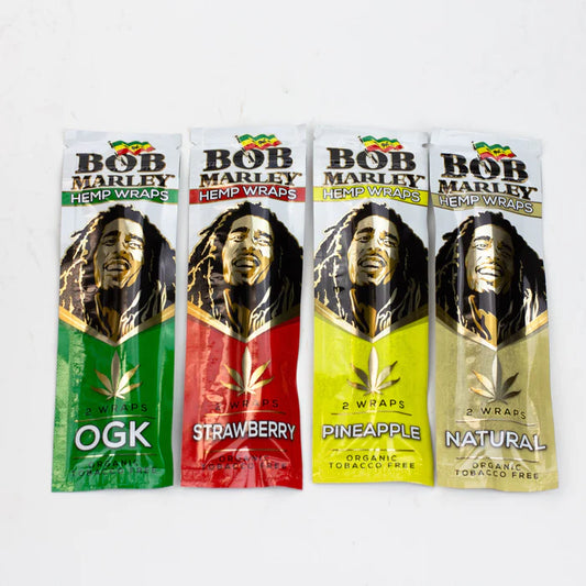 Bob Marley Hemp Wraps | 2pk | 25ct |