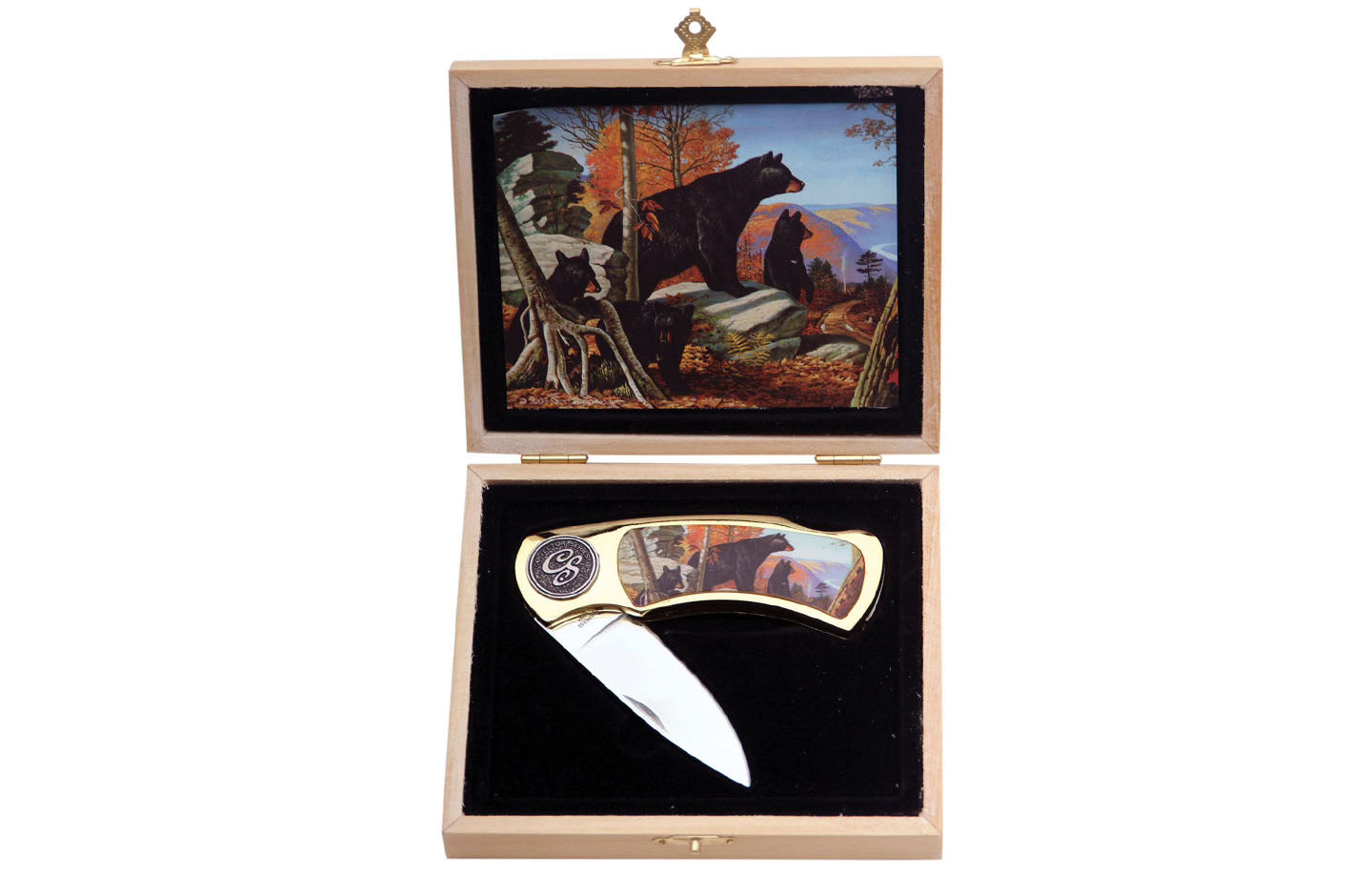 Gift Box Knife | Black Bear | CS-6006