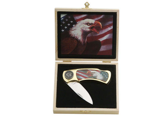Gift Box Knife | Bald Eagle | CS-6024