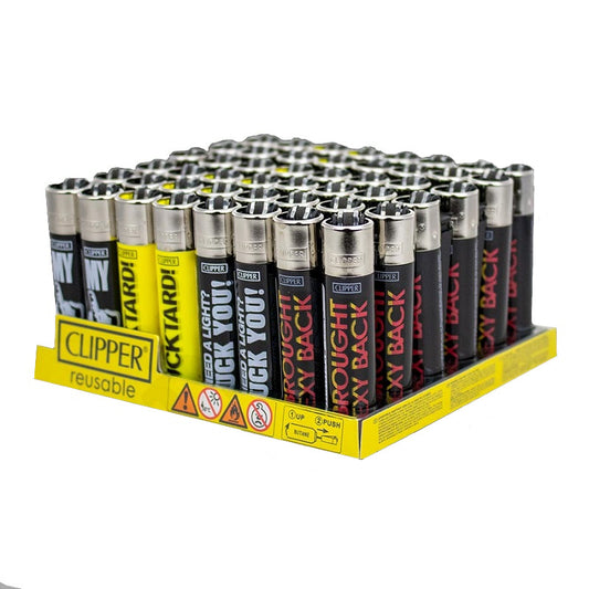Clipper Lighters - Assorted Designs | 48ct