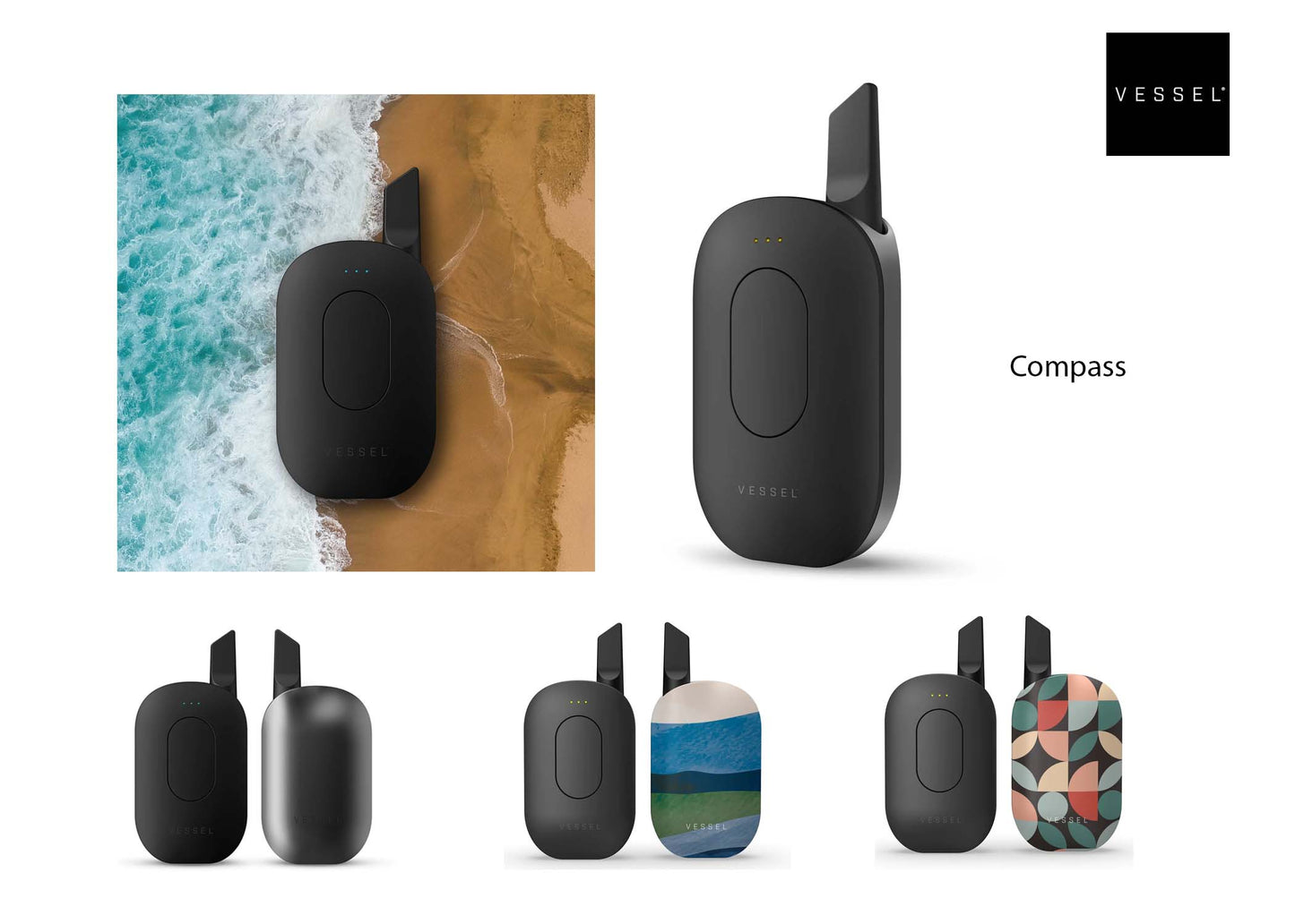 Vessel Compass 510-Thread Battery | 550 mAh |