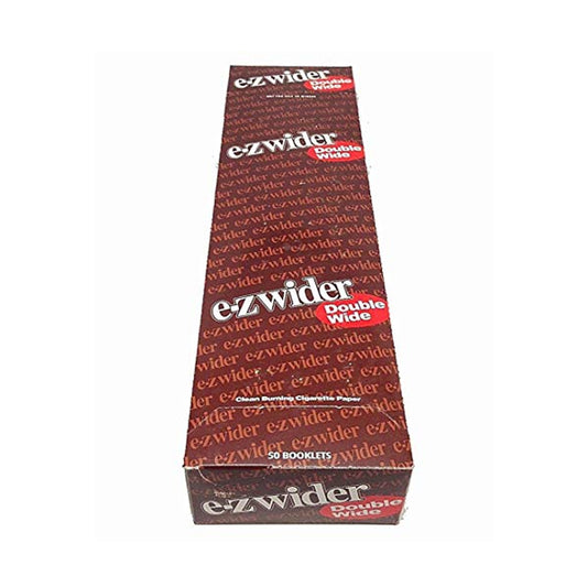 EZ Wider Rolling Paper | Double Wide | 50 Booklets