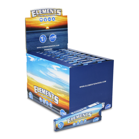 Elements Cones | Classic 1-1/4 | 6 Cones | 30ct